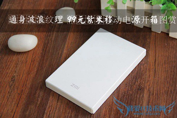 通身波浪纹理 99元紫米移动电源开箱图赏