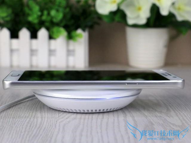 轻便时尚 三星Note5快充无线充电器体验