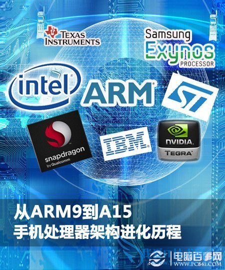 从ARM9到A15 手机处理器架构进化历程