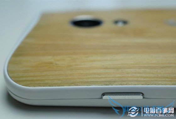 Moto X竹壳版贝背面细节外观