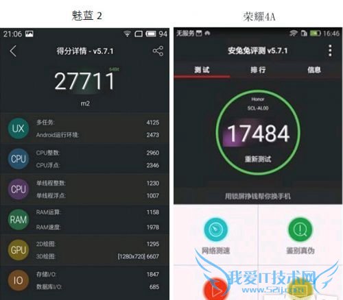 魅蓝2对比荣耀4A 青年良品Pk优等生