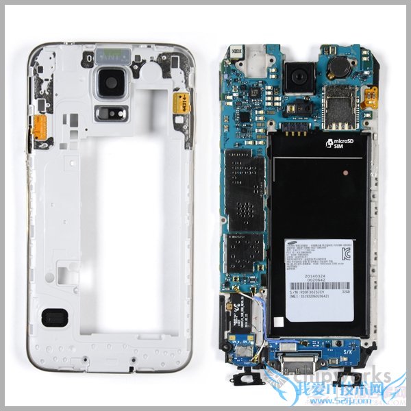 三星S5拆机图解
