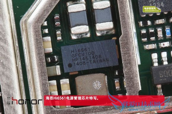 华为海思是否Hold得住? 荣耀6和小米4芯片部分拆机图对比