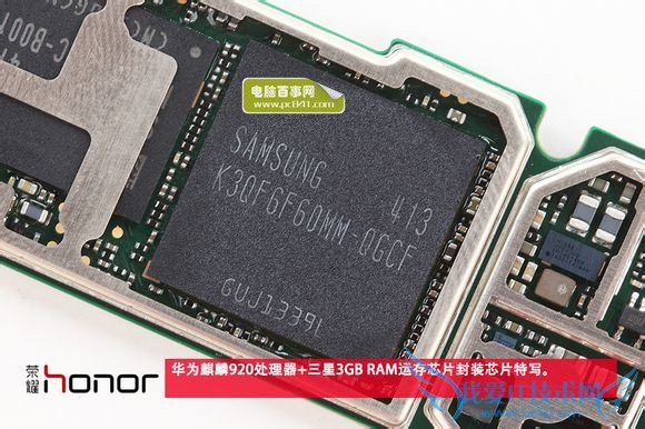 华为海思是否Hold得住? 荣耀6和小米4芯片部分拆机图对比