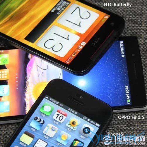 主流屏幕手机与1080P手机对比