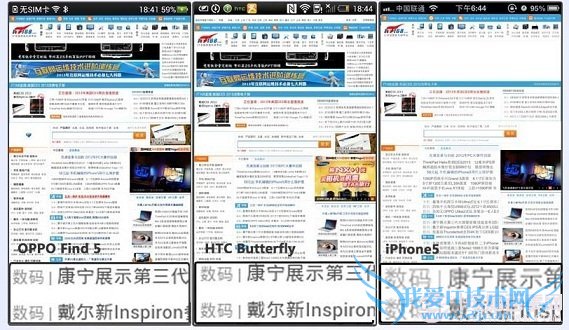 高分辨和大屏幕手机优势