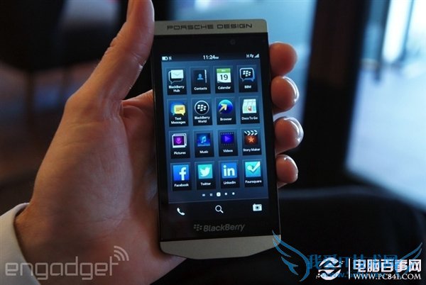 保时捷设计 奢华限量版黑莓10图赏