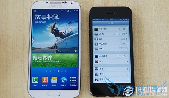 三星S4屏幕秒杀iPhone5