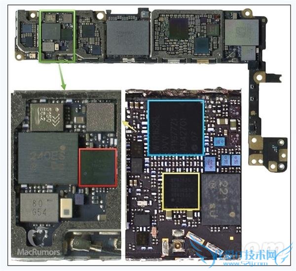 iPhone 6S 拆机:支持 Force Touch 下载续航更出色