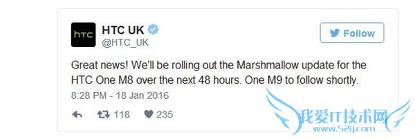 HTC One M8/M9  Android6.0