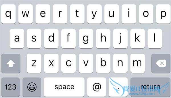 键盘将变成小写字母