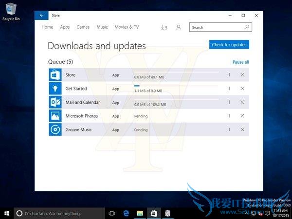 曝 Win10 预览版 10568 截图 修复 bug 提升性能