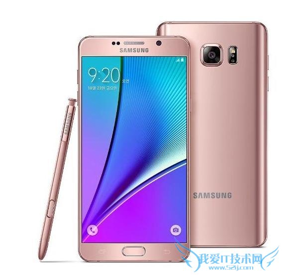 三星玫瑰金版 Galaxy Note 5 曝光 10.23 迎战 iPhone6s