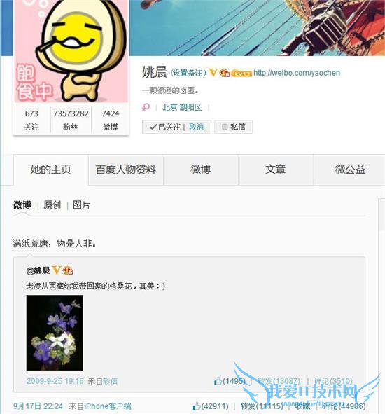 姚晨婚内出轨 4 次子虚乌有:凌潇肃试图踩着前妻往上爬