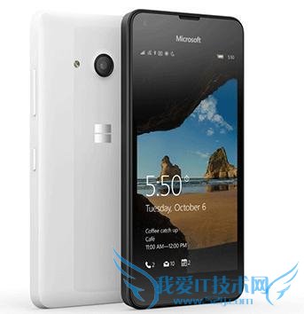 微软 Win10 新机 Lumia550 开卖 高通 210+1G 内存售 891 元