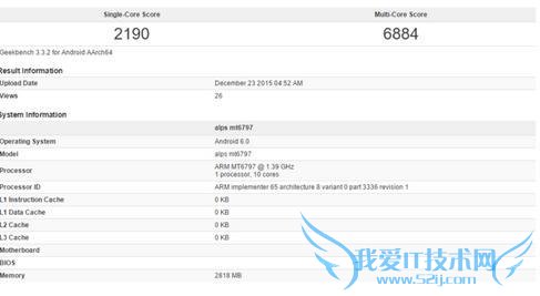 联发科十核处理器 Helio X20 跑分完胜高通 820 魅族 PRO mini 或采用