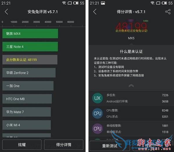 小米4c和魅族mx5相比有哪些区别?