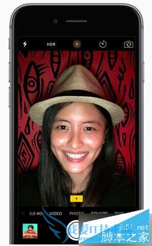 如何使用iPhone6s弱光自拍?