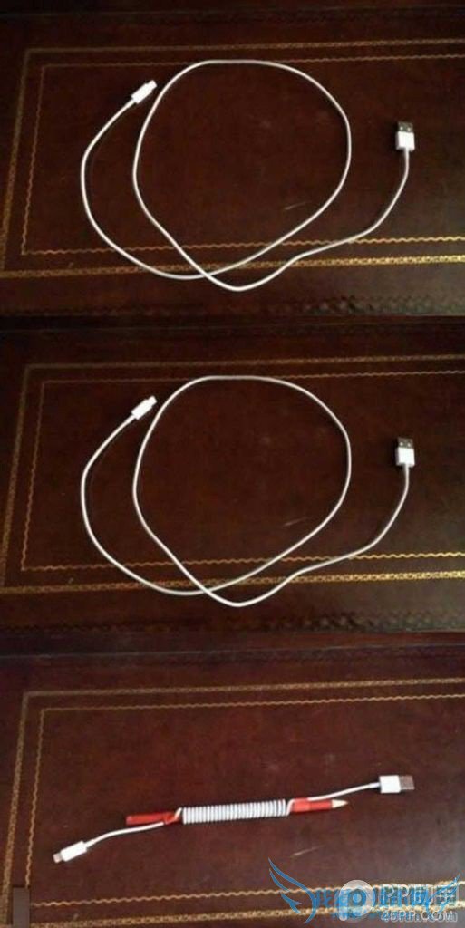 瞬间把苹果充电线变成车载充电线的办法