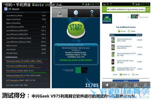 中兴Geek V975处理器解析以及对比