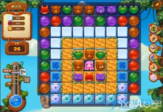 在开心消消乐542关中通关的技巧