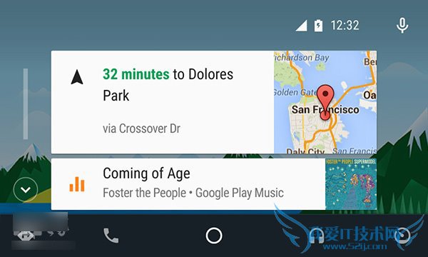 更新后的Android Auto车载系统,更加直观易用