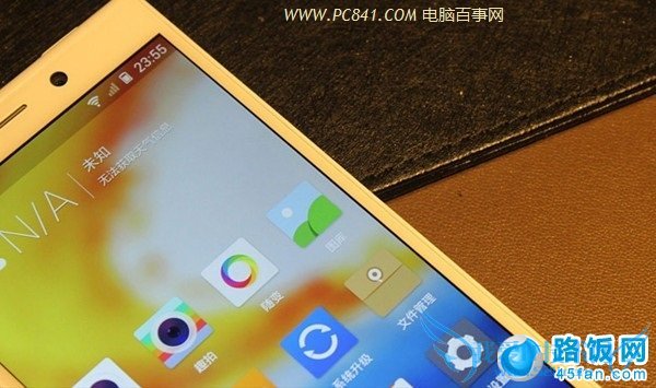 金立E7偏窄边框,高屏占比