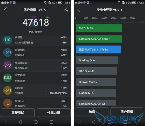 荣耀7和荣耀6的区别是什么?