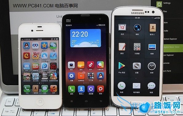 苹果iOS 7、小米MIUI V5以及锤子ROM界面对比