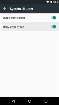 安卓系统加入一个“Demo mode”后有哪些变化?