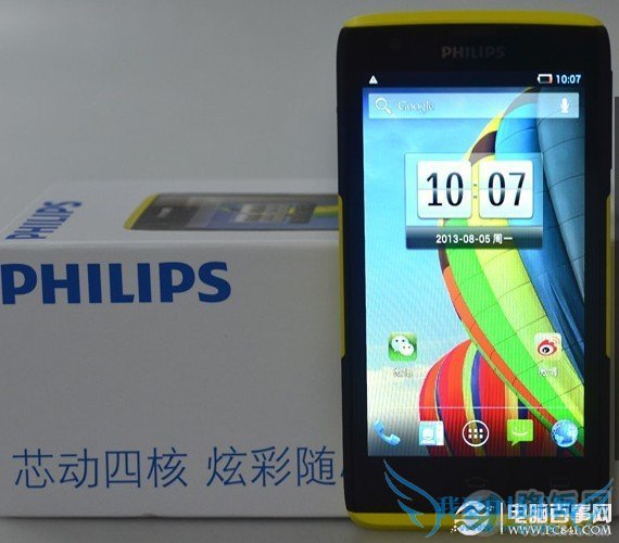 飞利浦W6500外观