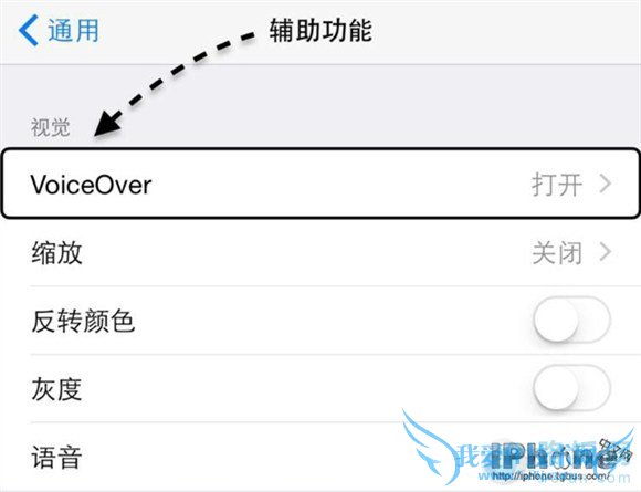 ƻiPhone5ֻ޷VoiceOverĽ취