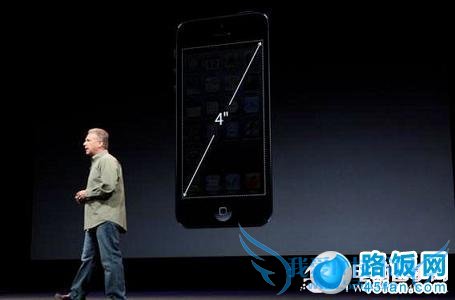 iPhone5屏幕iPhone4S的3.5英寸提升到4.0