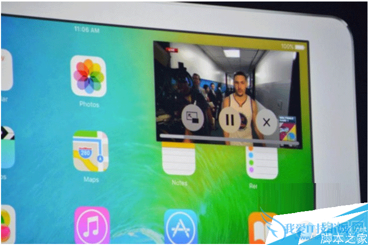 最新的苹果iOS 9 系统分屏功能展示