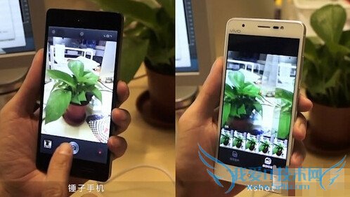 锤子T1与vivo Xshot拍照对比