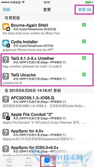 ƻiOS8.1.3~iOS8.3ԽCydia Substrateô죿