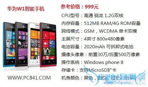 华为W1智能手机