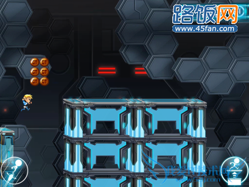 不是传统的跑酷 iPhone游戏重力小子2