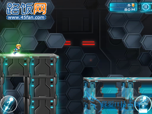 不是传统的跑酷 iPhone游戏重力小子2