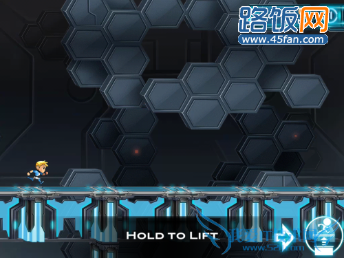 不是传统的跑酷 iPhone游戏重力小子2