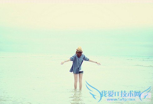 唯美仰望拍照姿势