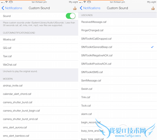 CustomNotificationSoundЧӦ֪ͨiOS8Խ