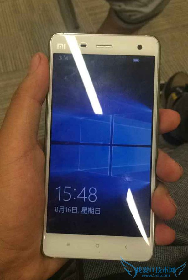 微软为小米4刷入Windows10 Mobile系统是啥版本呢?