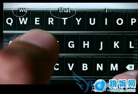 黑莓BB10更加出色的联想式输入法