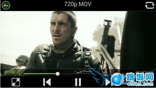 酷派5891流畅播放720P高清视频