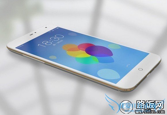 魅族MX3白色(魅白)正面外观