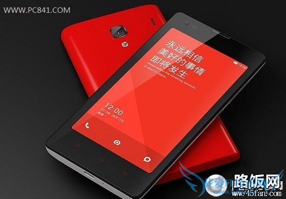红米手机外观
