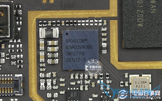 博通BCM4339 5G Wi-Fi组合芯片特写