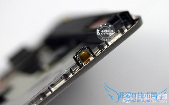 努比亚Z5S的独立快门键特写图