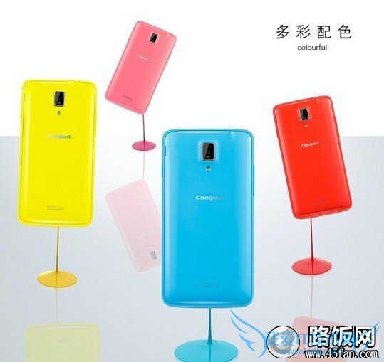 酷派全新7295多彩时尚外观
